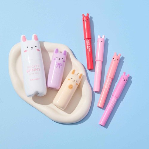 TONYMOLY Big Bunny Easter Basket Gift Set – K-Beauty Skincare with Pocket Bunny Mist, Perfume Bars, Fruity Lip Gloss & Skincare for Teens, Mom & Beauty Lovers