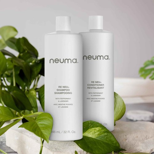 NEUMA Re Neu Conditioner 32 Fl. Oz. Revitalizing Conditioner Sulfate Free Paraben Free, Peppermint & Vanilla Scent