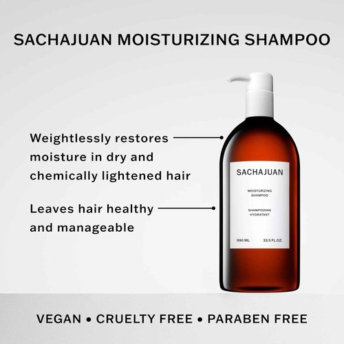 SACHAJUAN Moisturizing Shampoo 990ml-NEW