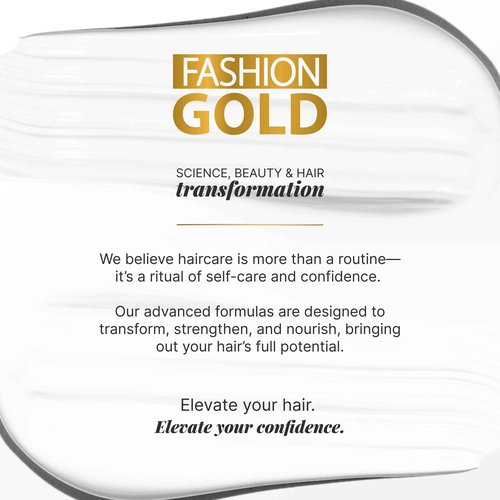 FASHION GOLD, Keratin Hair Treatment, 6 USES per Bottle, Keratina para Alisar el Pelo, Alisado Brasileño Keratina Permanente, Alisados Organicos SIN FORMOL, Nanoplastia, 300 grs