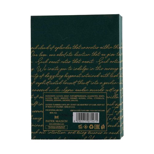 Patek Maison Merakai Passion 3.4 oz Eau De Parfum Spray, Unisex