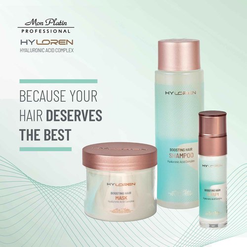 Mon Platin Professional Hair Mask for Thin, Sparse and Brittle Hair, 500ml