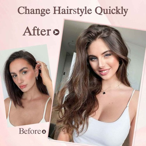 SEGO Pro 50pcs U Tip Hair Extensions Micro Ring Upgraded K Tip Hot Fusion Long Straight Keratin Hair Extensions,20inch Gold Brown mixed Bleach Blonde,50g