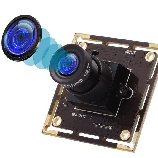 960P Low Light USB Camera Module for Computer Mini UVC USB2.0 Webcam Board 1.3megapixel 0.01Lux Low Illumination USB with Camera AR0130 3.6mm Lens PC Lightburn Camera for Raspberry Pi Laptop Opencv