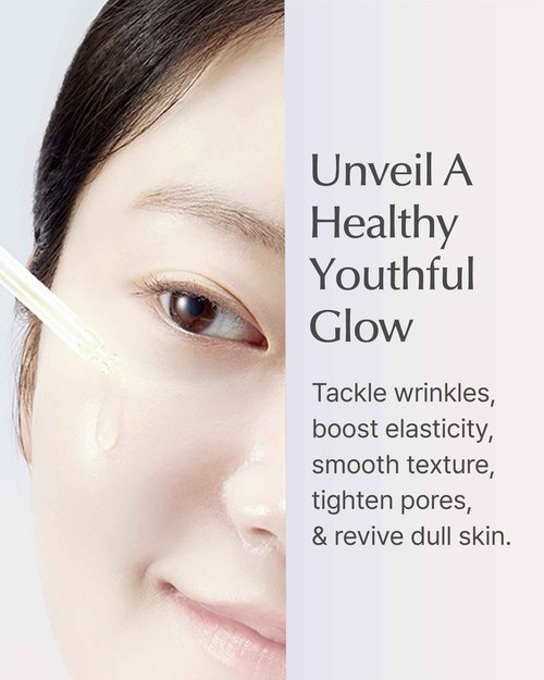 SOORYEHAN Lifting Ampoule Serum (2.02fl oz) - Triple-Action Anti-Aging Serum for Skin Tone, Texture, and Elasticity with 5% Niacinamide and Triple Collagen Blend