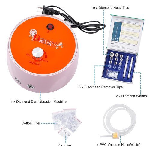 AIMENGXI Diamond Microdermabrasion Machine Professional Dermabrasion Machine Facial Care Salon Equipment for Vacuum Blackhead Removal