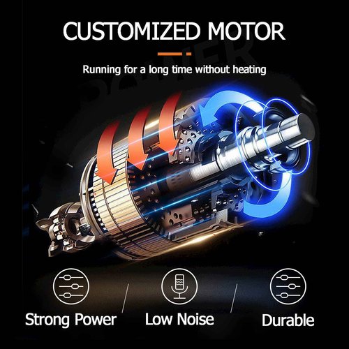 Tattoo Pen Kit - Ruicoo Tattoo Rotary Machine Kit Wireless Machine Pen Kit (Red) Carrying Case with Tattoo Cartridge Needles Tattoo Practice Skin for Tattoo Artists and Suppliers