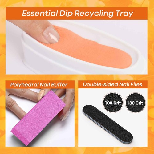 Dip Powder Nail Repair - Nail Strengthener and Growth Building Nail Recover Serum Repair Nail Growth Treatment for Thin and Damaged Nails