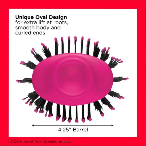 Revlon Revlon One-step Hair Dryer and Volumizer Hot Air Brush, Pink, 1 count