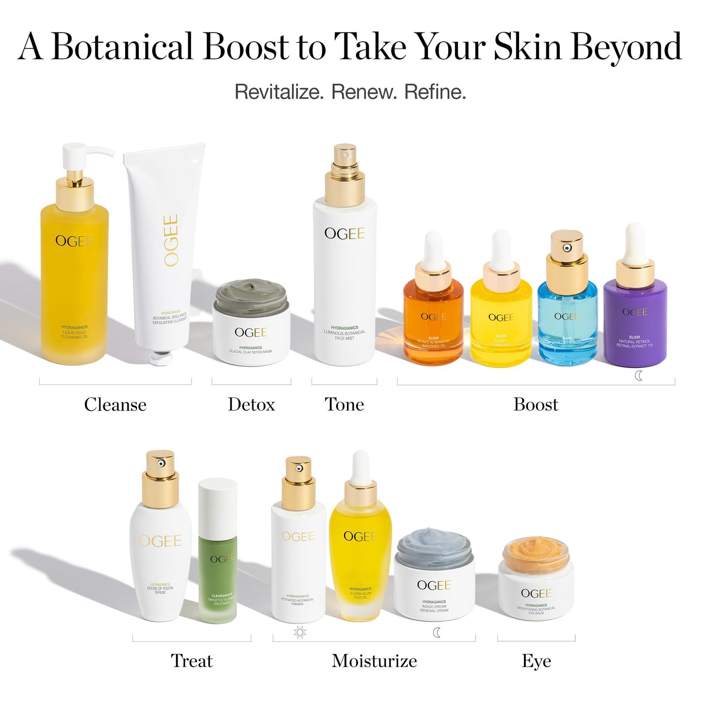 Ogee Natural Retinol Bakuchiol Serum 2% Elixir - Certified Organic Face Serum for Wrinkles and Fine Lines