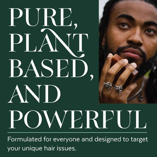 Plantmade Beard and Hair Strengthening and Growth Oil Inches, Plant Based All Natural Ingredients (Inches Pro, 5.5 Ounce)