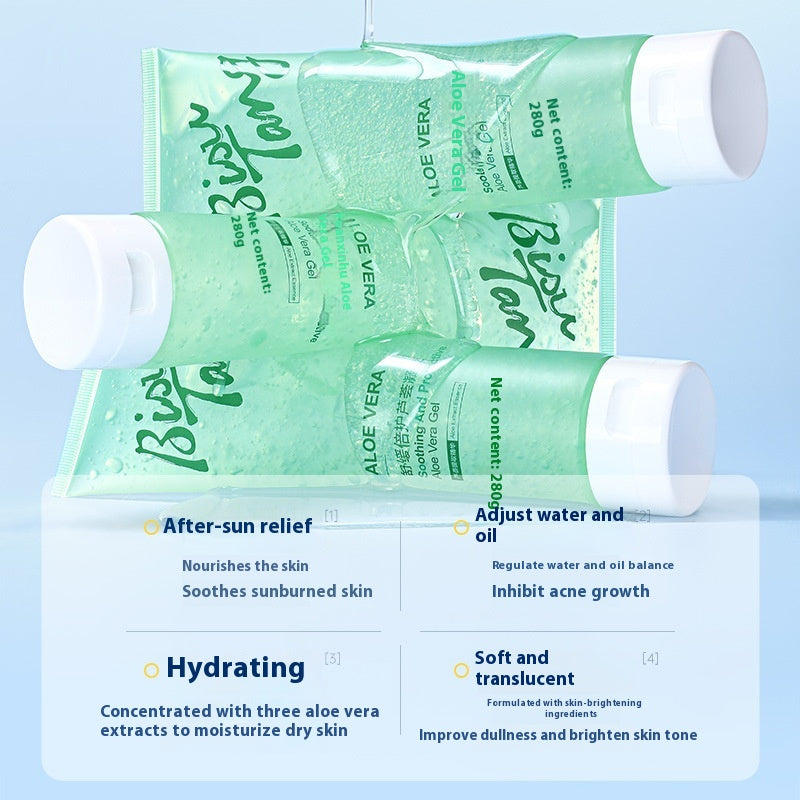 Hydrating Aloe Vera Gel Moisturizer for Dry & Sensitive Skin 280g