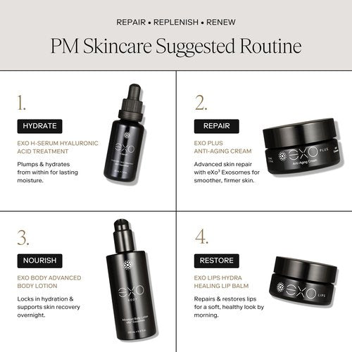 EXO BODY™ Exoceuticals Advanced Body Lotion | Unprecedented Hydration and Tone | Innovative Exosome Skin Care Solutions | 200ML (6.8 fl oz.)