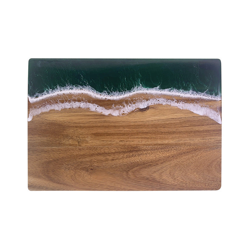 Wooden Chopping Board with Square Shape - Acacia Mangium Kitchen Cutting Board