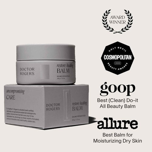 Doctor Rogers Restore Healing Balm. Multi-Purpose Healing Ointment & Moisturizing Eczema Relief Gel. Protects & Soothes Injured, Sensitive & Dry Skin. 4 Ounce (114 g) Tube