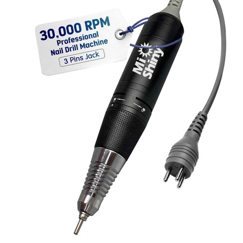 MiShiny 30.000RPM Professional Nail Drill Machine - Hand Drill for Nails - Replacement Nail Drill Handpiece Compatible with KUPA KP55, KP60, KP5000, UP-200