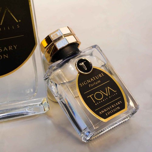 Tova Signature Anniversary Fragrance Set – Fresh Woody Scent – Long-Lasting Eau de Parfum for Women – Bergamot Jasmine Musk – USA-Made & Cruelty-Free – 3.4 fl oz + 0.5 fl oz