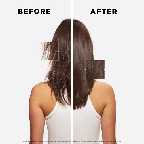 Kerastase Genesis Hydra-Fortifiant Shampoo & Conditioner Set For Fine or Oily Hair - Strengthens Weak Strands and Protects Against Breakage, Silicone-Free