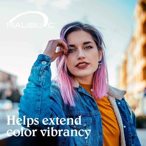 Malibu C Hydrate Color Wellness Duo - Hydrating Shampoo and Conditioner Set for Color-Treated Hair - Extends Color Vibrancy and Longevity - Vegan & Sulfate-Free Hair Care
