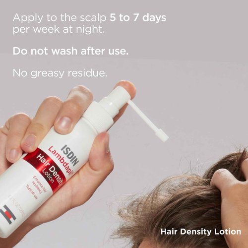 ISDIN Lambdapil Hair Loss Lotion to Strengthen Hair 4.2 Fl. Oz.