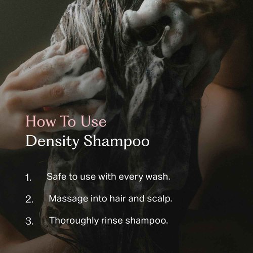 Under Your Skin Density Shampoo – Supports Hair Thickness & Strength for Fine or Thinning Hair – With Turmeric Stem Cells & Coconut Cleanser – Sulfate-Free, Vegan, Dermatologist Tested – 10 oz