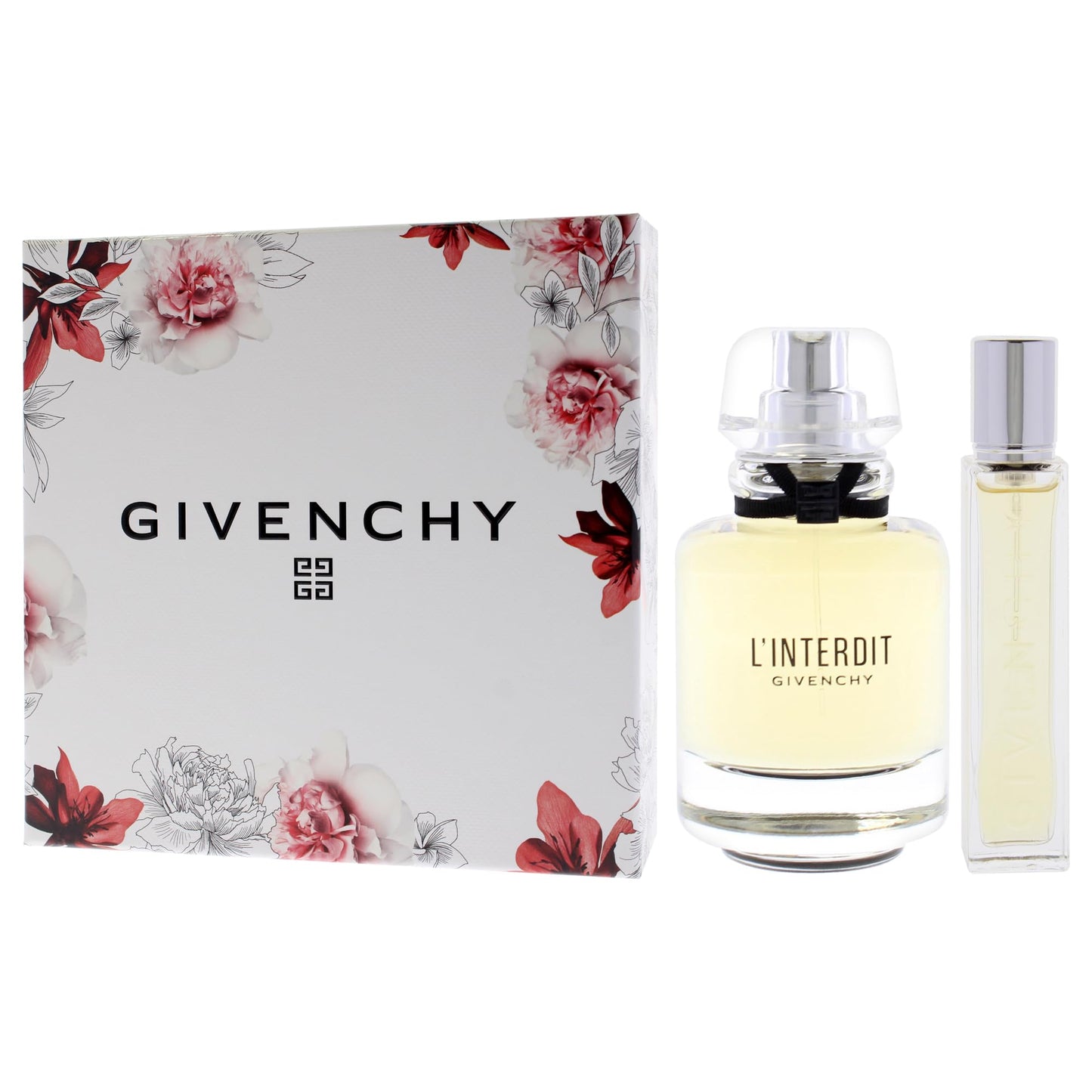 Givenchy LInterdit for Women - 2 Pc Gift Set 1.7oz EDP Spray, 0.42oz EDP Spray