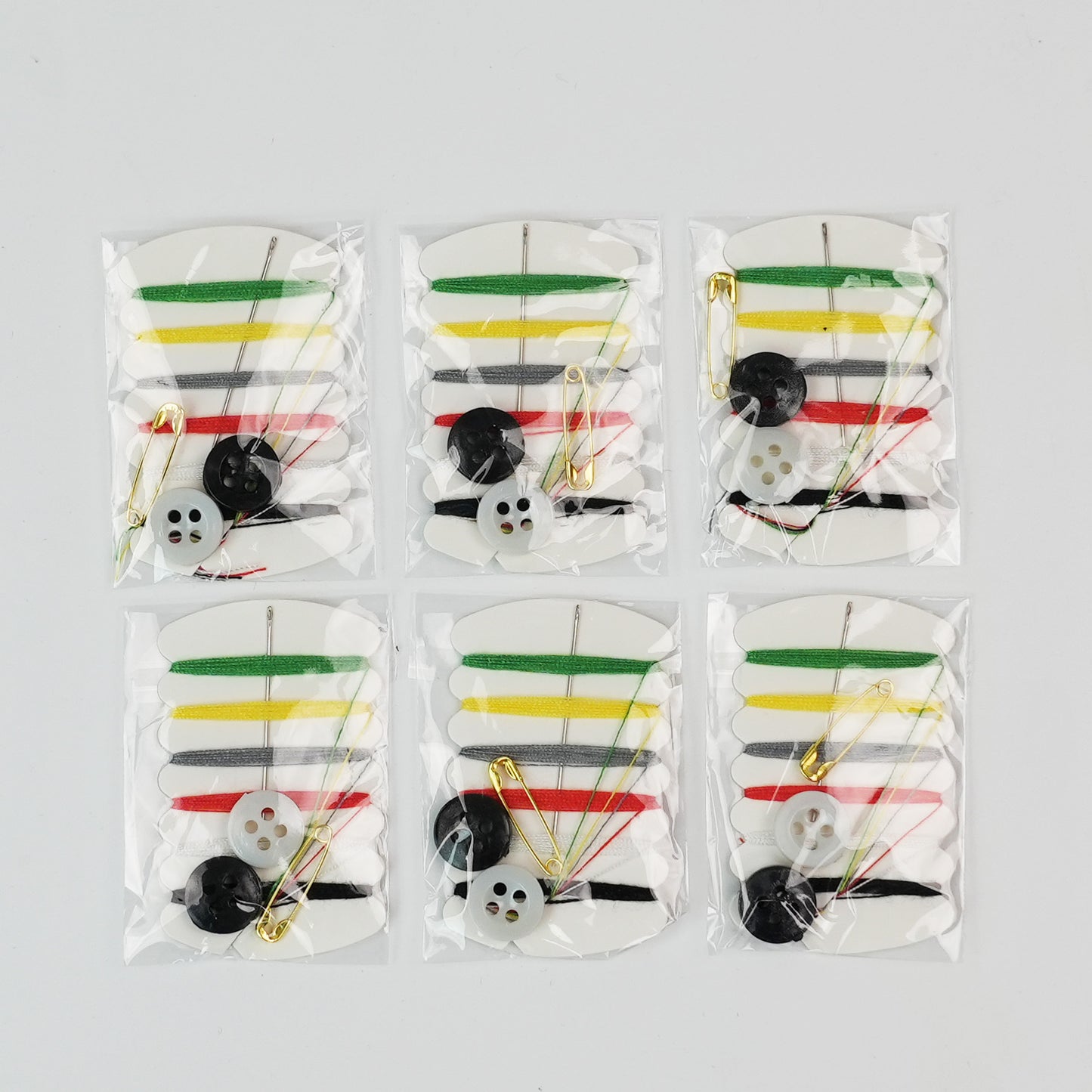 Portable Mini Sewing Kit with Colorful Thread, Household Craft Supplies