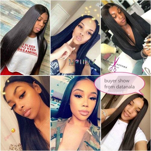 100% Unprocessed Brazilian Virgin Human Hair Ear to Ear Lace Frontal Remy Silky Straight Human Hair Lace Frontal (18 Inch 13x4 frontal)