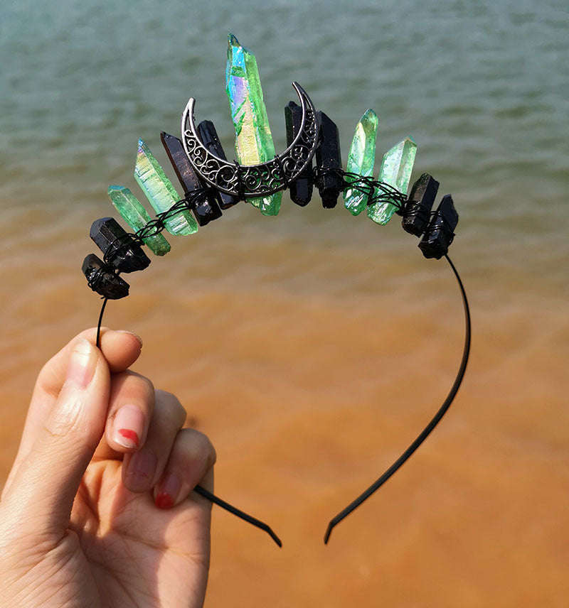 Witch Moon Crystal Headband
