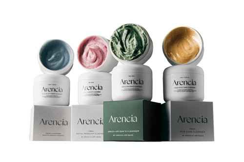 ARENCIA Korean Rice Mochi Face Cleanser Best Set [Fresh Green + Rosehip + Blue Hyssop + Calendula] - Deep Pore Cleansing, Acne Face Wash, Blackhead Remover for Sensitive & All Skin Types