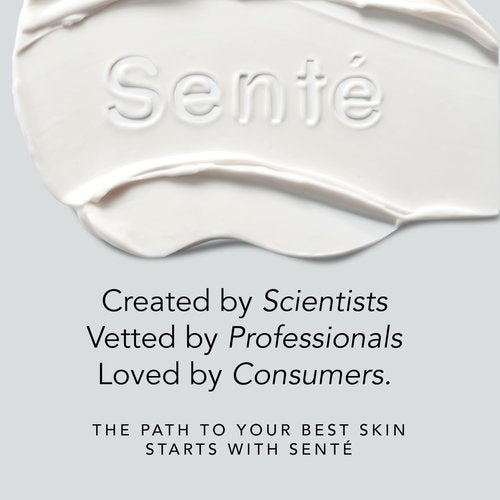 Senté Illuminé Eye Cream | Diminish Dark Circles, Discoloration, Redness, and Puffiness Around The Eyes | with Patented HSA, Niacinamide and Peptides | 0.5 Oz