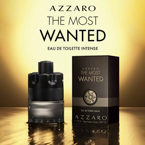 Azzaro The Most Wanted Eau de Toilette Intense – Aromatic & Woody Mens Cologne – Fresh & Sensual Fragrance – Lasting Wear – Scent Notes of Bergamot, Lavender, Moss - Luxury Perfumes for Men, 1.6 Fl Oz