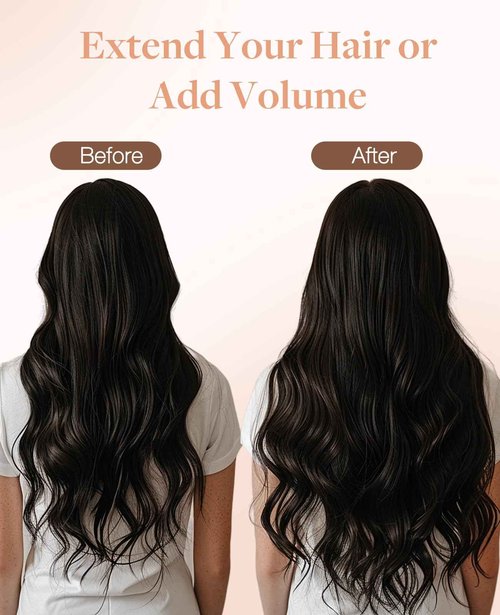 GOO GOO Invisi Edge Tape in Hair Extensions Human Hair, 4/27/4 Balayage Chocolate Brown to Caramel Blonde 20pcs injected with 20pcs classical tape ins, 18inch 100g, Virgin Remy Hair, Natural Look