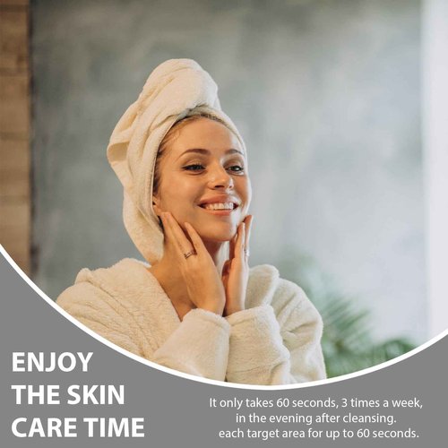 CLETINA Bioroller G5 Derma Roller Microneedle Roller 0.25mm Micro Needling 540 Titanium Microneedling Skincare Tools for Man & Women