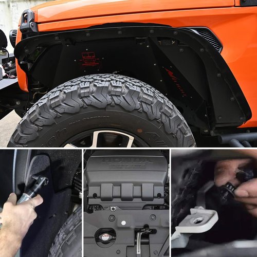 GOOACC 60PCS Rear Bumper Cover Push-Type Retainer Fender Wheel Housing U-Nut Indented Screw Bumper Cover Clip for Lexus Scion Toyota