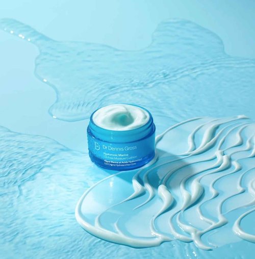 Dr Dennis Gross Hyaluronic Marine™ Oil-Free Moisture Cushion: for Dull, Dehydrated or Dry Skin, 2 fl oz