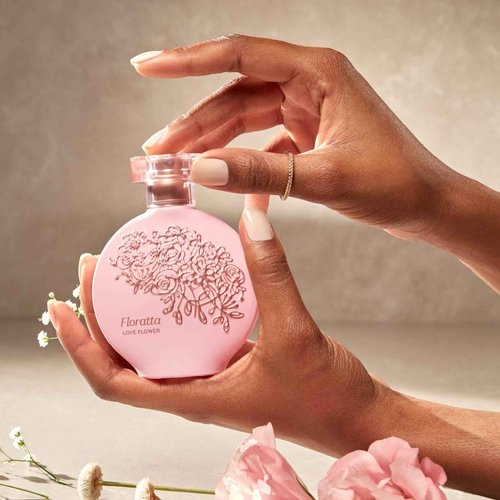 O BOTICARIO Floratta Eau de Toilette Love Flower | Long-Lasting Floral Fragrance Perfume for Women, 2.5 Ounce