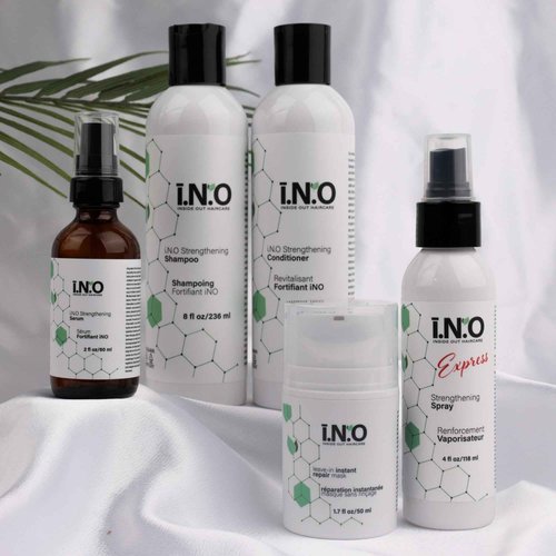 Earthly Body Inside Out Haircare Strengthening Express Spray - 4 fl oz - Strengthens, Detangles & Adds Shine - Vegan & Cruelty Free