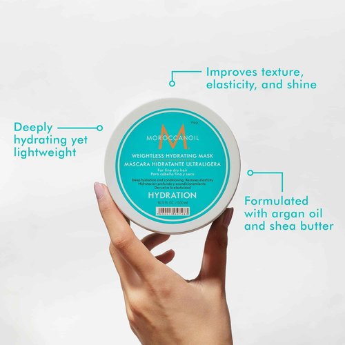 Moroccanoil Weightless Hydrating Mask, 16.9 Fl. Oz.