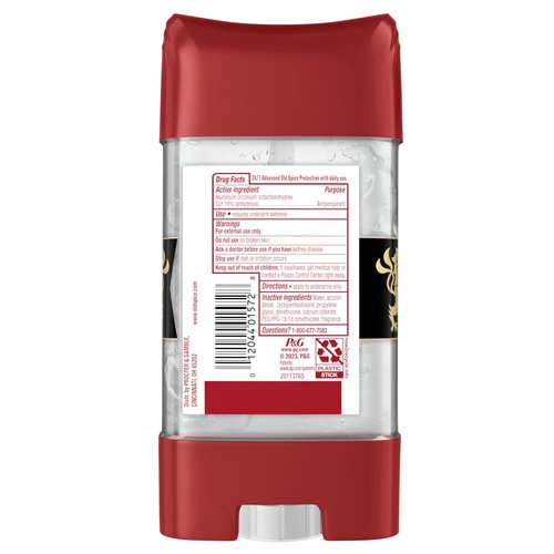 Old Spice Sweat Defense Antiperspirant Deodorant for Men, 24/7 Sweat & Odor Protection, Lasting Freshness, Clear Gel, Swagger Scent, 3.8 oz (Pack of 12)