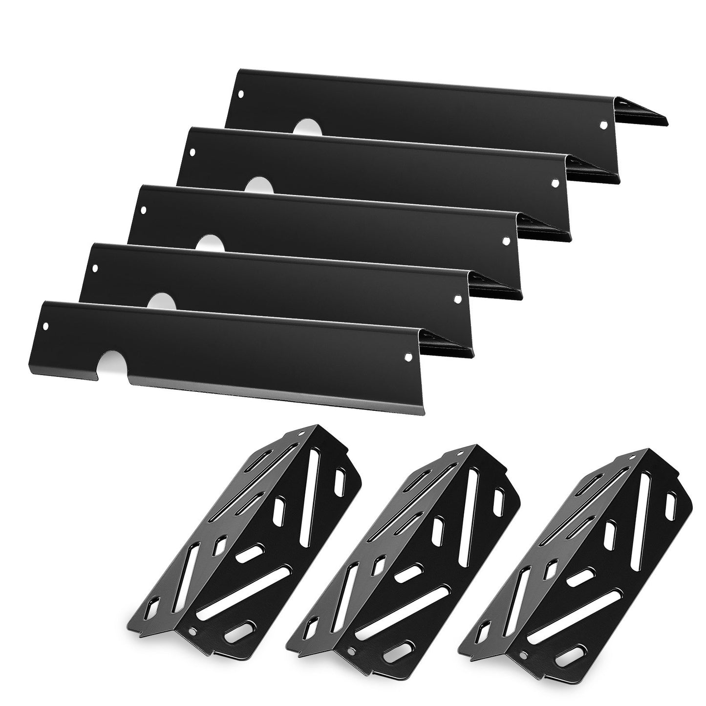 Flavorizer Bars Set for Weber Genesis II 300 Series Grill - Black