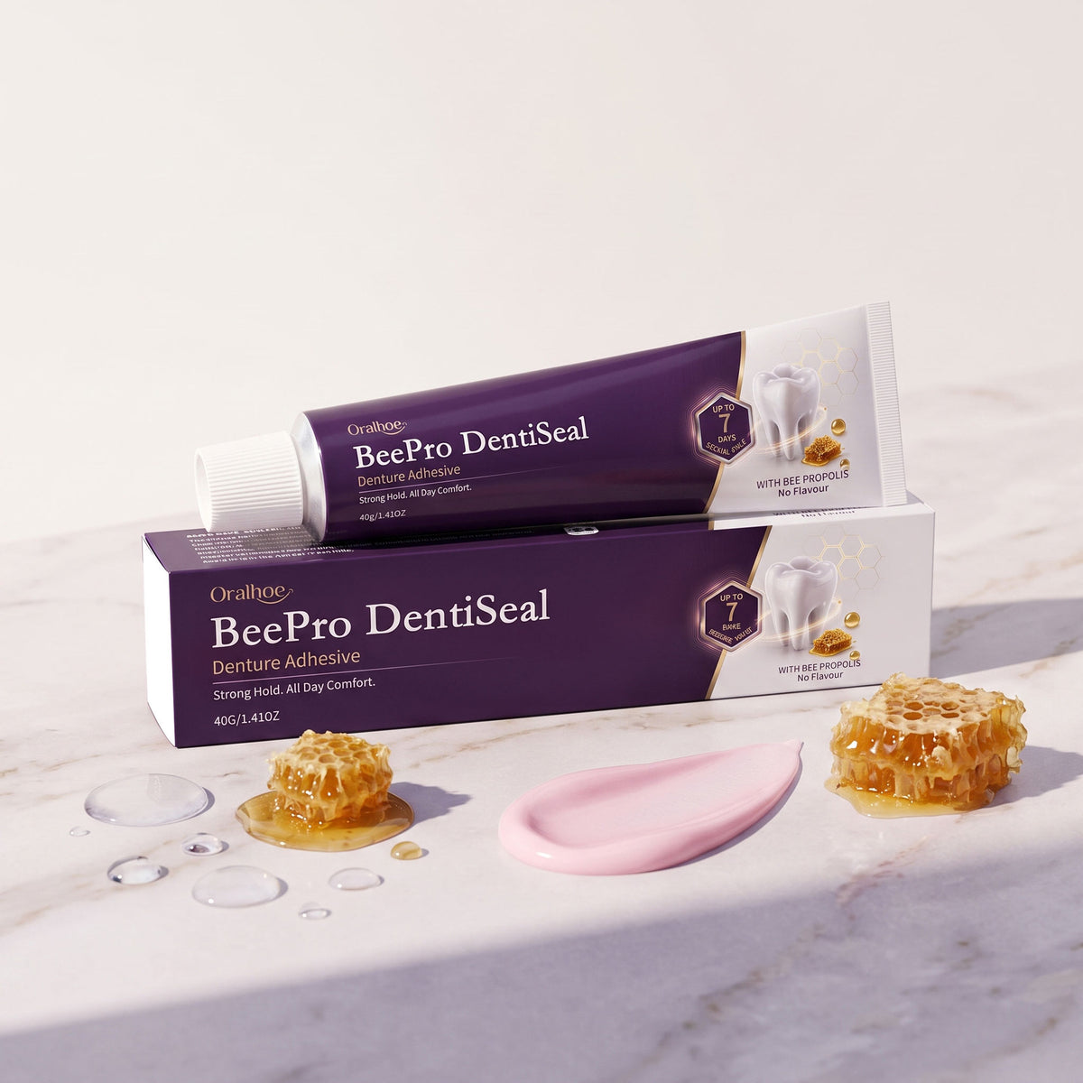 Denture Adhesive 40G - Strong Hold Comfort Fit