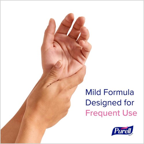 PURELL Foaming Hand Soap, Fragrance Free, E2 Certified, 1200 mL Refill for PURELL ES10 Automatic Soap Dispenser (Pack of 2) – 8383-02