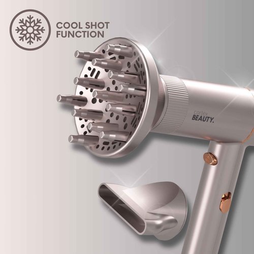 TurboBlade | Blue Ionic Technology for Pro Performance Drying - Champagne