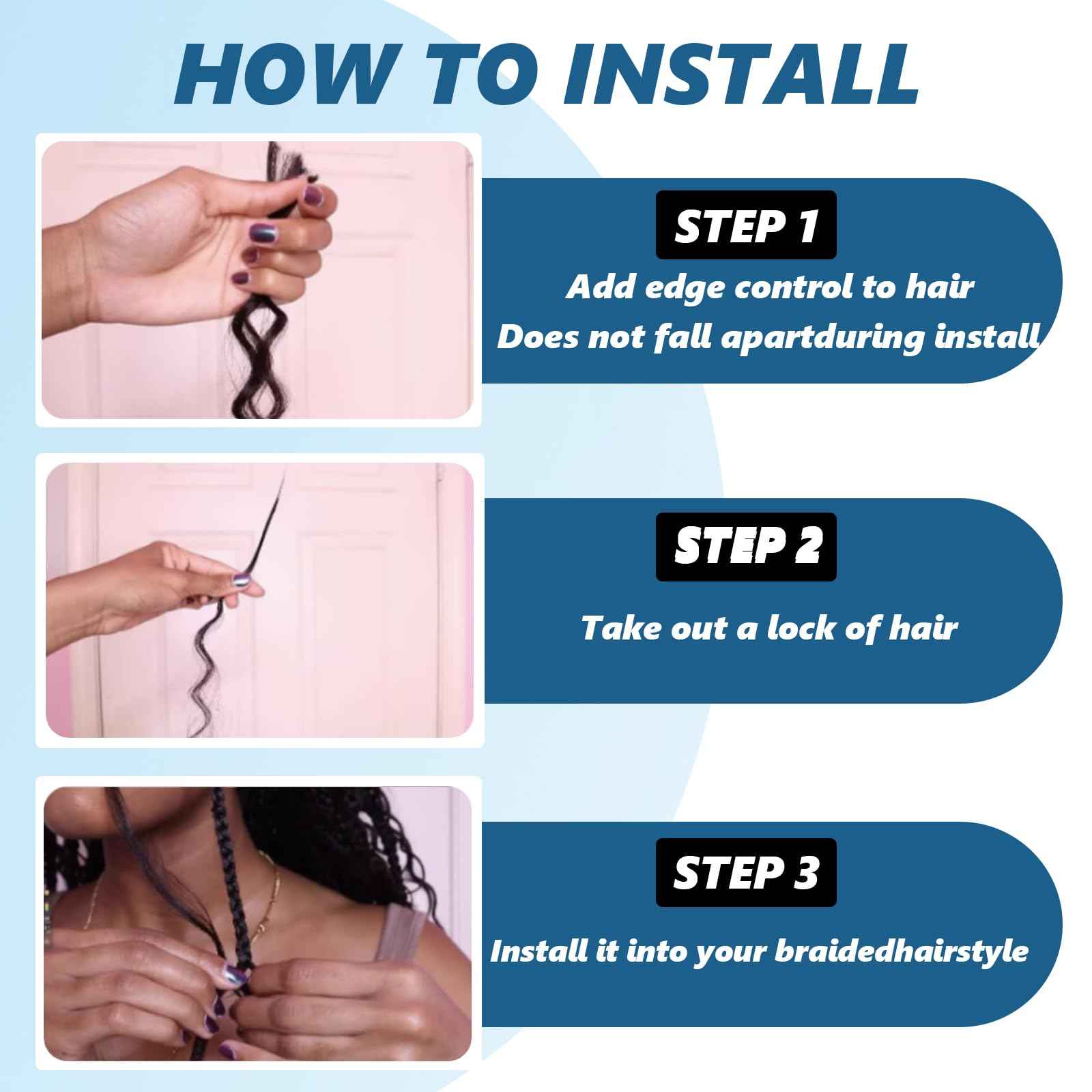 Human Braiding Hair For Boho Braids 110g Jerry Curly 12A Remy Boho Human Hair For Braiding No Weft 2 Braids Per Pack Boho Hair for Braiding 18 inch Natural Black