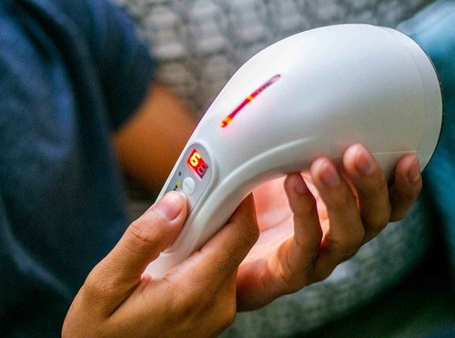 Radio Frequency Induced Heat-Palm NRG Reduction Cellulite Body Device