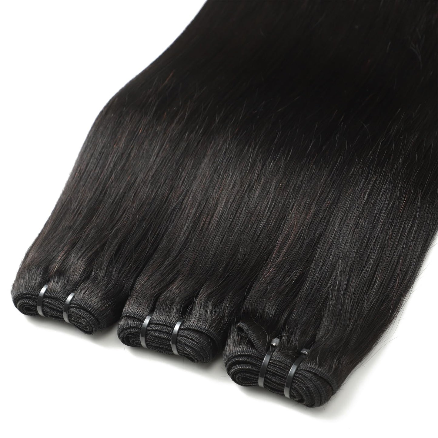 12A Human Hair Bundles 22 24 26 Inch Straight Bundles Human Hair 100% Brazilian Hair Extensions Quick Weave Raw Natural Black