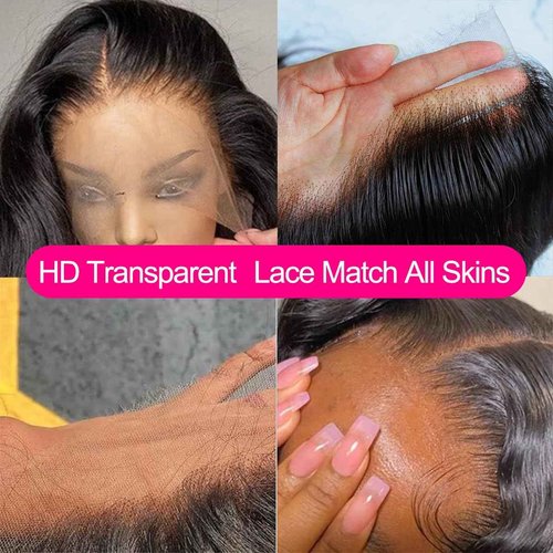 Worldnewhair 13X6 Lace Front Wigs Body Wave Human Hair 26 Inch - 200% Density Glueless Wigs Human Hair 13x6 Lace Frontal Wigs For Black Women