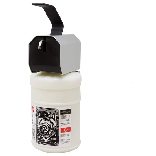 Eagle Grit Heavy Duty Industrial Hand Cleaner Wall Mount Bundle - (1 Gallon Wall Mount Refill Jug Of Eagle Grit Hand Cleaner & Wall Mounted Soap Dispenser)