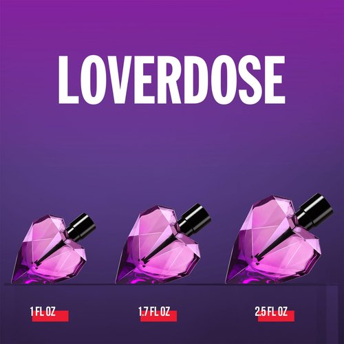 Diesel Loverdose Eau De Parfum Spray Perfume For Women, 1.7 Fl. Oz.